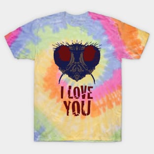 Fly Face says I Love You T-Shirt